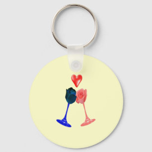 Darcy och Elizabeth keychain Nyckelring