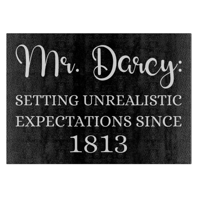 Darcy: orealistiska förväntningar sedan 1813 I (Framsidan)
