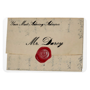 Darcy ReEmergency Kärlek Brev Magnet