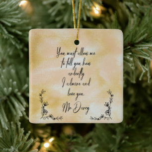 Darcy's Proklamation jul Ornament