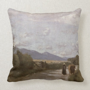 Dardagny morgon, c.1853 (olja på kanfas) kudde