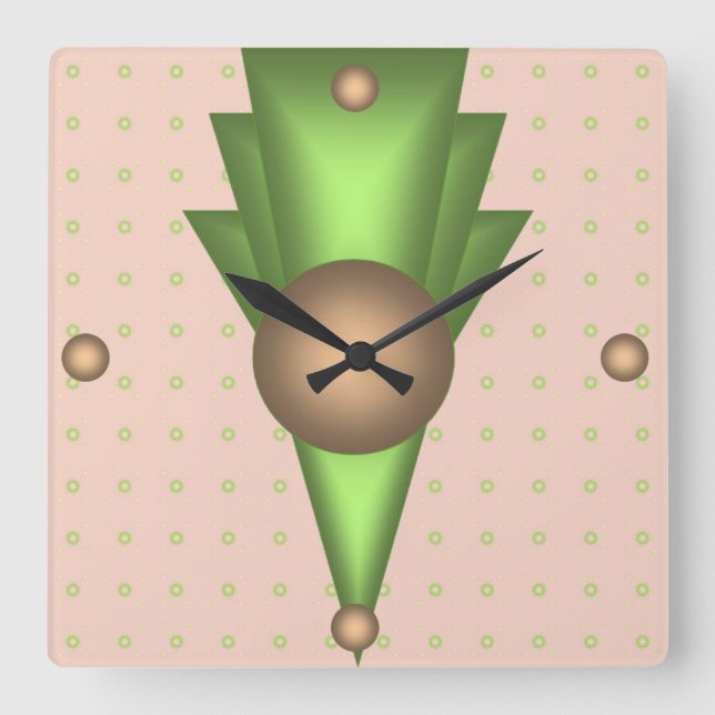 Dardanella Fyrkantig Klocka (Framsida)