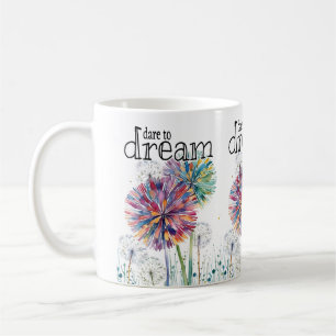 Dare att drömma om ogräs kaffemugg