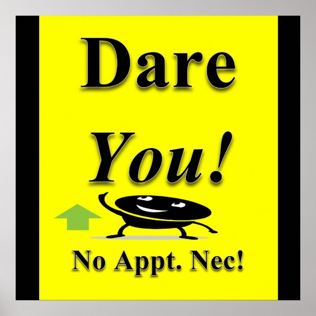 Dare att du Poster projektionsyta (Framsidan)