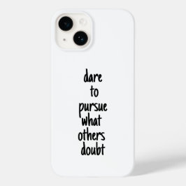 Dare att följa iphone case
