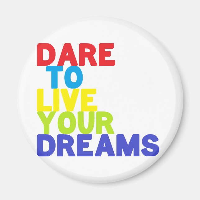 Dare citat magnet (Framsidan)