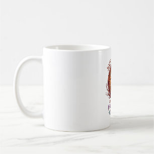 Dare Halloween Skrämmande Lila Voodoo Docka Halvmå Kaffemugg