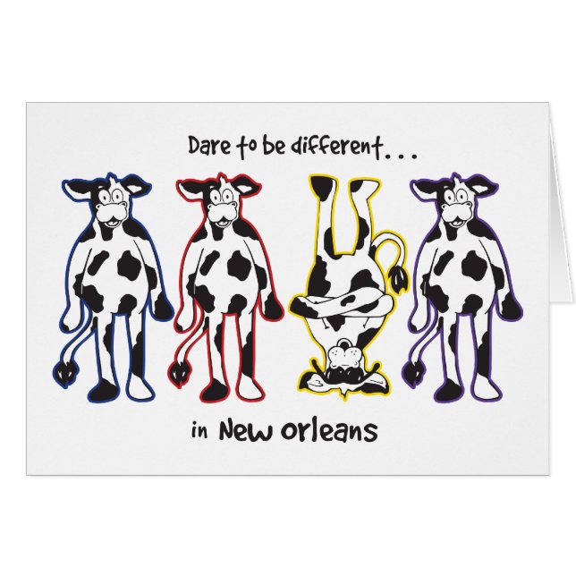 DARE-NEW-ORLANS HÄLSNINGSKORT (Framsidan Horizontal)
