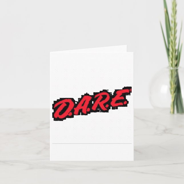Dare Sticker Kort (Framsida)