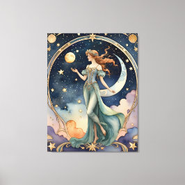 dåre - tartmålning canvastryck