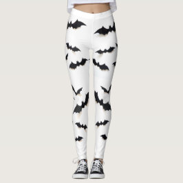 Dare till Bära Halloween Fladdermus Leggings