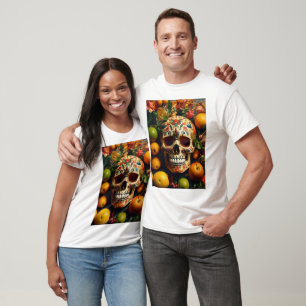 "Dare till Bära" Skullet på frukt T-Shirts