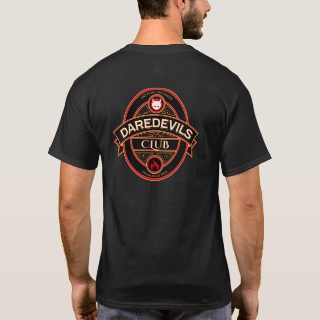 DareDevils Klubb Series 4 T-Shirt (Baksida)