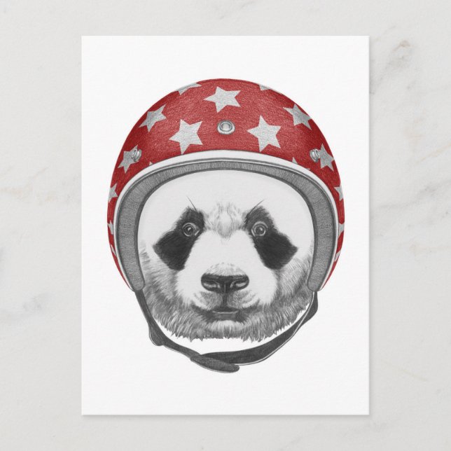 DareDjävi Panda Vykort (Framsida)