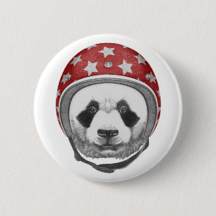 Daredjävulen Panda Knapp