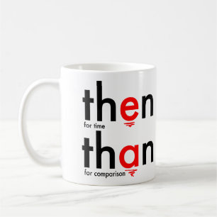 Därefter än gåvor för jul för grammatikmugg N Kaffemugg