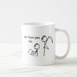 Därefter dig matris kaffemugg
