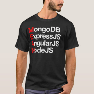 Därefter jämn full buntutveckling t-shirt
