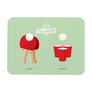 Därefter och nu: Ping Pong Magnet