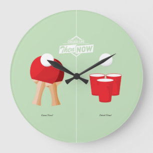 Därefter och nu: Ping Pong Stor Klocka