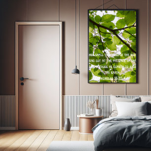 Därefter skall träd-sjungan vara fri från tro poster