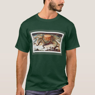 Därefter! - Standard olja som visas som att sluka T Shirt