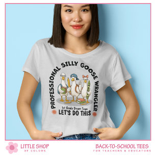 Dårfågeluppfödare Förste Klass Lärare T Shirt