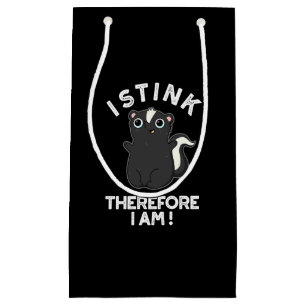 Därför är jag Funny Skunk Pun Mörk BG