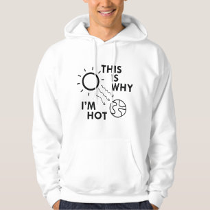 Därför är jag Hett Hoodie