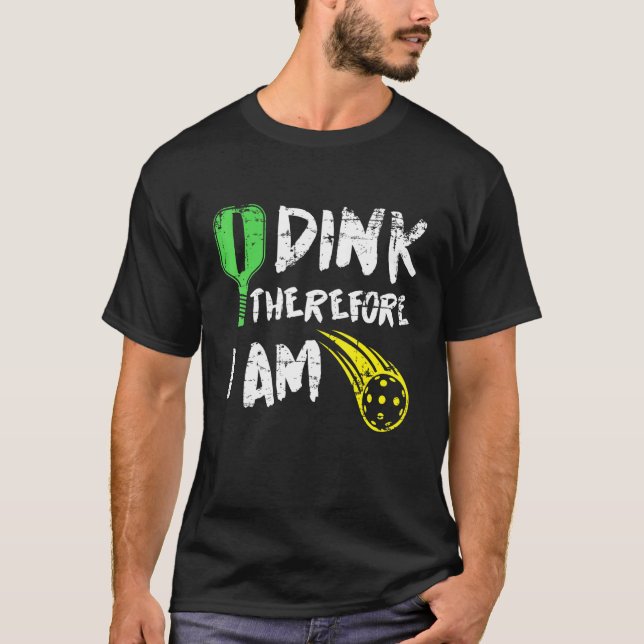 Därför är jag Pickleball Pension T Shirt (Framsida)