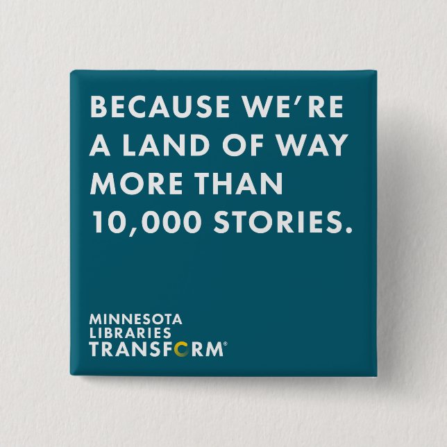 Därför att 10.000 gröna berättelser knäppas knapp (Framsida)