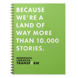 Därför att anteckningsbok för 10.000 berättelser