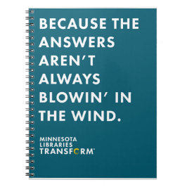 Därför att Blowin anteckningsbok