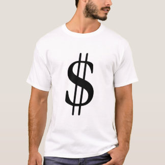 Därför att du är pengar t-shirt