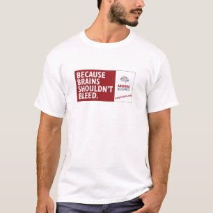 Därför att hjärnor inte bör blöda t shirt
