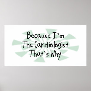 Därför att I-förmiddag cardiologisten Poster