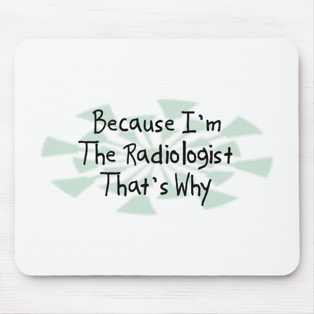 Därför att I-förmiddag radiologisten Musmatta (Framsidan)