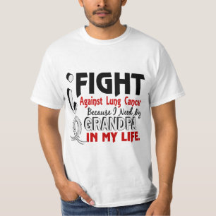 Därför att jag behöver min morfarlungcancer t-shirt