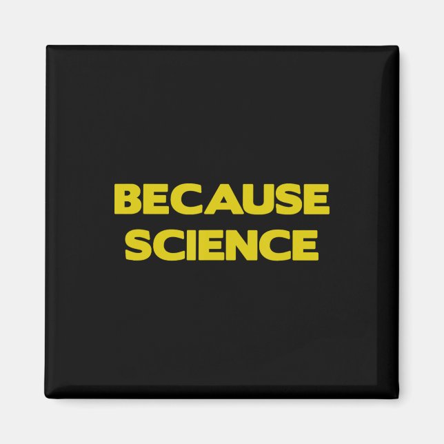 Därför att Science Science Teach Teacher Kliat Magnet (Framsidan)