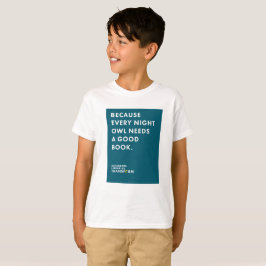 Därför att T-tröja för pojkar för nattuggla T Shirt