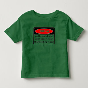 Därför att tala T-tröja, precis jag cant T Shirt