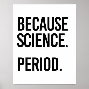 Därför att vetenskapsperioden - ProScience - Poster