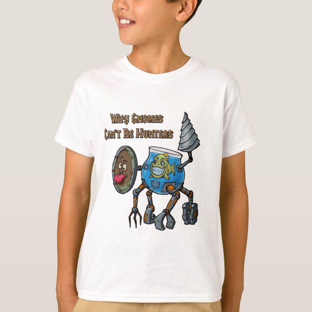 Därför Gnomes inte kan vara jägare Tee Shirt (Framsida)