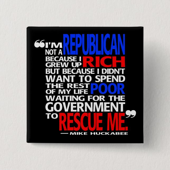 Därför I-förmiddagen en republikan - knäppas Knapp (Framsida)