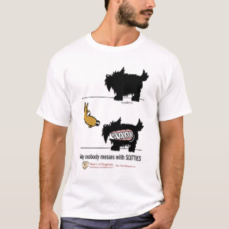 Därför inget rörar med Scotties Tee Shirt