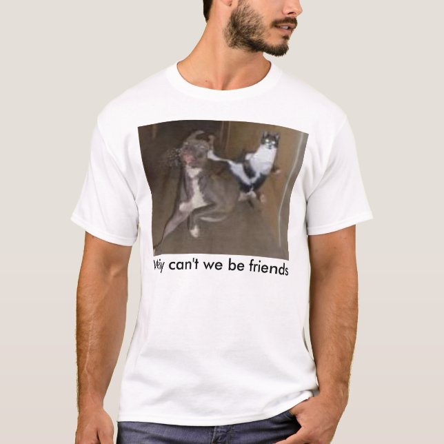 Därför inte kan vi vara vänner tee shirt (Framsida)