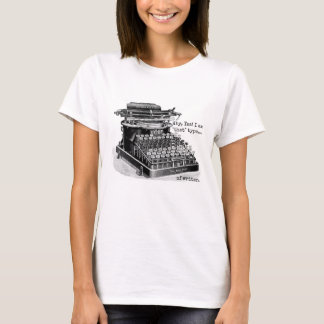 Därför ja! Mig förmiddag "som" skriva… av writer. Tee Shirt