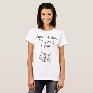 Därför jag gick veganen t shirt