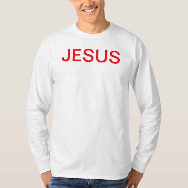 Därför Jesus dog Tee (Framsida)