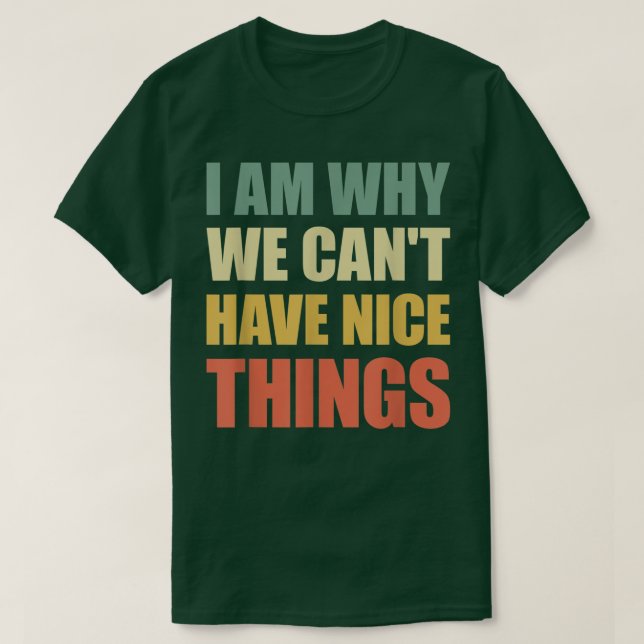 Därför kan vi inte ha Nicefördraget Sak T Shirt (Design framsida)